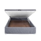 Base Box Baú Casal 138x188x35cm Merida Cinza