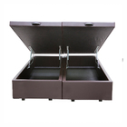 Base Box Bau Casal Bipartido Premium Santo Box Sintético 47x1