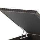 Base Box Baú Casal Ibiza 35cm 1,88m 1,38m Grafite