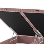 Base Box Baú Ibiza 35cm 2,03m 1,93m Turkey Rose