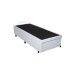 Base Box Baú Solteiro 69x188x42cm Courino Branco