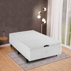 Base Box Baú Solteiro 88x188x35cm Merida Branco