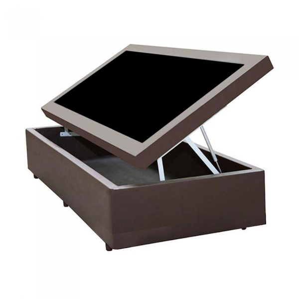 Base Box Bau Solteiro Premium Santo Box Sintético 47x78x188 M