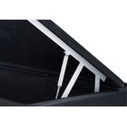 Base Box Baú Solteiro Sintético Cinza - 39x78x188