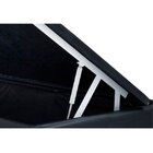 Base Box Baú Solteiro Sintético Cinza - 39x88x188