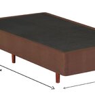 Base Box Bipartida Queen 79x198x37cm Mannes