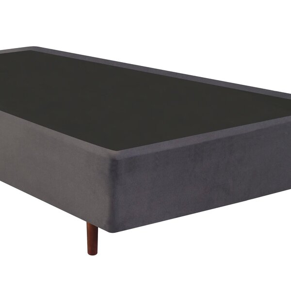 Base Box Bipartida Queen 79x198x37cm Mannes Cinza