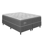 Base Box Casal 138cm Magnétic Cairo Cinza Claro