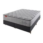 Base Box Casal 138x188cm Afrodite Coleção 2022/2023 Cinza