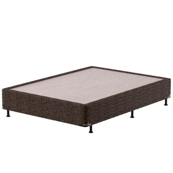 Base Box Casal 138x188x26 Cm Cod 19 Probel Marrom Escuro | Leroy Merlin
