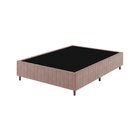 Base Box Casal 25cm X 1,88m X 1,38m Treviso Matelado Rustico