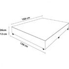 Base Box Casal 26x138x188cm Prodormir Probel