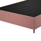 Base Box Casal 37cm X 188cm X 138cm Treviso Liso Turkey Rose