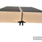 Base Box Casal Bipartido Blindado Linhão Bege