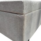 Base Box Casal Bipartido Blindado Linhão Bege