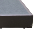 Base Box Casal Bipartido Sp Móveis Sintético Marrom - 26x138x