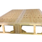 Base Box Casal Bipartido Suede Cinza