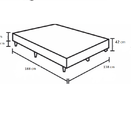Base Box Casal Blindado Sintético Bege