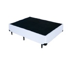 Base Box Casal Blindado Sintético Branco