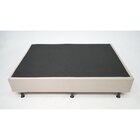 Base Box Casal Desmontável Md Suede Bege