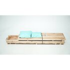 Base Box Casal Desmontável Md Suede Bege