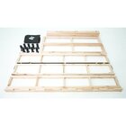 Base Box Casal Desmontável Md Suede Bege