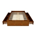 Base Box Casal Libanesa com 4 Gavetas de Madeira Maciça - Ave