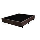 Base Box Casal Linhão Marrom