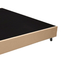 Base Box Casal Santo Box Sintético 40x138x188 Bege