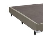 Base Box Casal Sintético Bege - 27x138x188