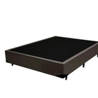 Base Box Casal Sintético Marrom