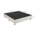 Base Box Casal Somie Columbus Cbp Bege