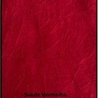 Base Box Casal Suede Vermelho