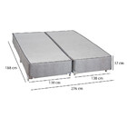 Base Box Casal Totalite Madeira Reflorestado Sankfort