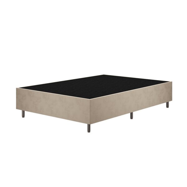 Base Box Casal Zeus Viero 25x138x188cm Creme