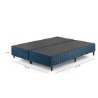 Base Box King 193x203x37cm Master Newflex Azul