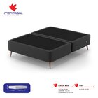 Base Box King 193x203x45cm Com Porta Usb Dupla  Preto