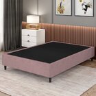 Base Box King Reforçada Itália 37x193x203cm Arte Cúbica Rose