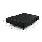Base Box Queen 158x198x37cm Master Preto Newflex Preto