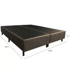 Base Box Queen 158x198x37cm Probon Marrom