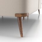 Base Box Queen 158x198x45cm Com Porta Usb Dupla  Bege