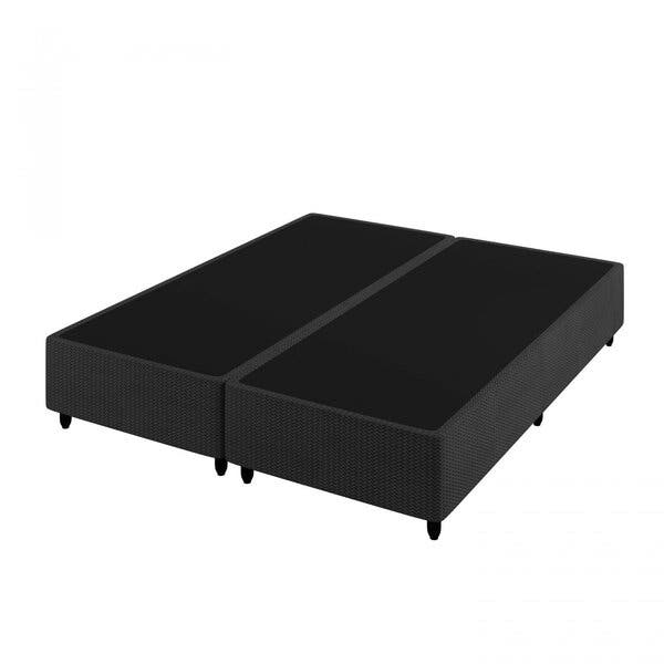 Base Box Queen 198x158x42cm Smart Plumatex Preto | Leroy Merlin