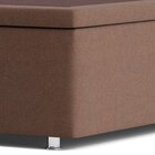 Base Box Queen 39x158x198cm Com Baú Ortobom Bege