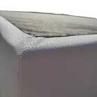 Base Box Queen Bipartido Linhão Branco