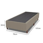 Base Box Queen Size Prince Sued 0,79x1,97x0,32