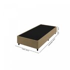 Base Box Solteiro188x88x42 Smart Plumatex Bege