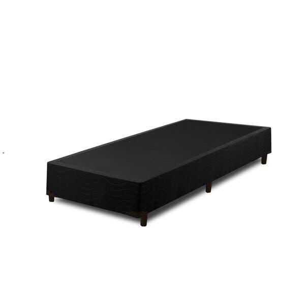 Base Box Solteiro 188x88x42cm Angel Umaflex Preto | Leroy Merlin