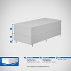 Base Box Solteiro 26cm X 188cm X 88cm Prodormir Marrom