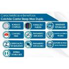 Base Box Solteiro 33x79x198cm Si Gold Star Vitagel Castor