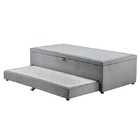 Base Box Solteiro 3 Em 1 Com Cama Auxiliar Bbsa-sono Design -